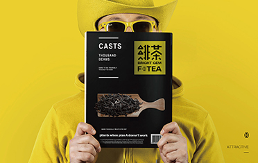 湘西绯茶品牌设计